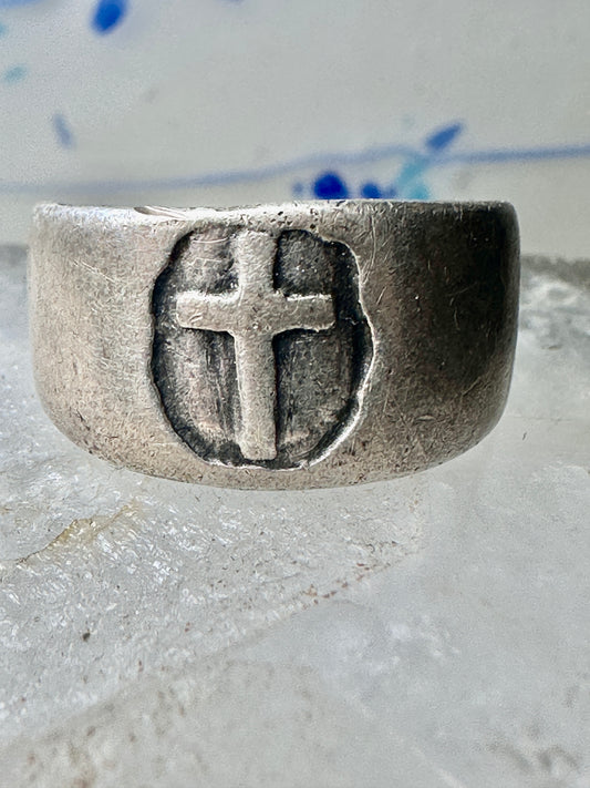 Gusterman ring size 6 Cross Religious sterling silver women men Georgetown