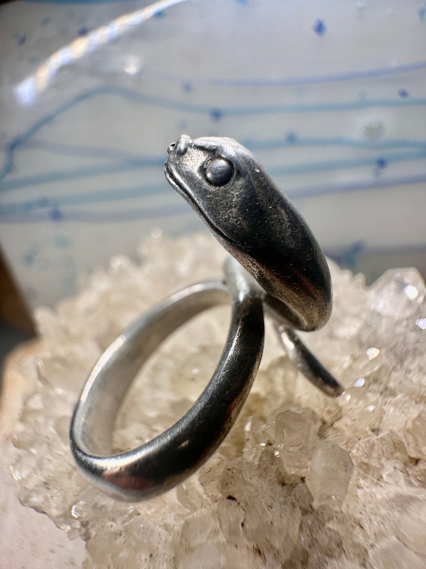 Snake ring James Yesberger size 6.50 sterling silver women