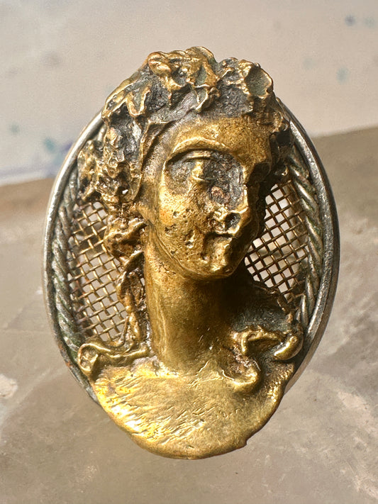 Classical face ring band size 7.25 women