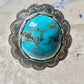 Navajo ring size 7 Turquoise signed CLA sterling silver men women