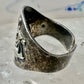 Scales ring Libra Law lawyer band size 6 sterling silver women