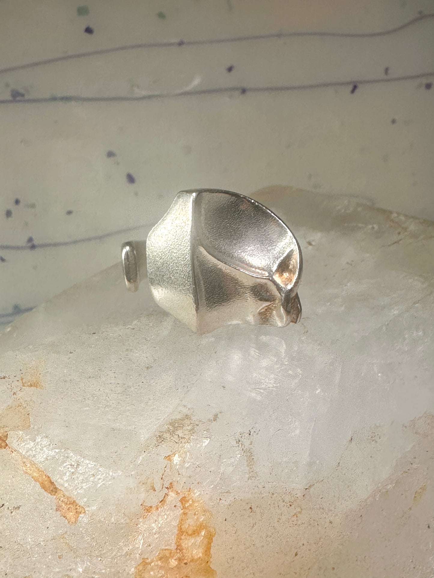 Bjorn Weckstrom ring size 7 band sterling silver women