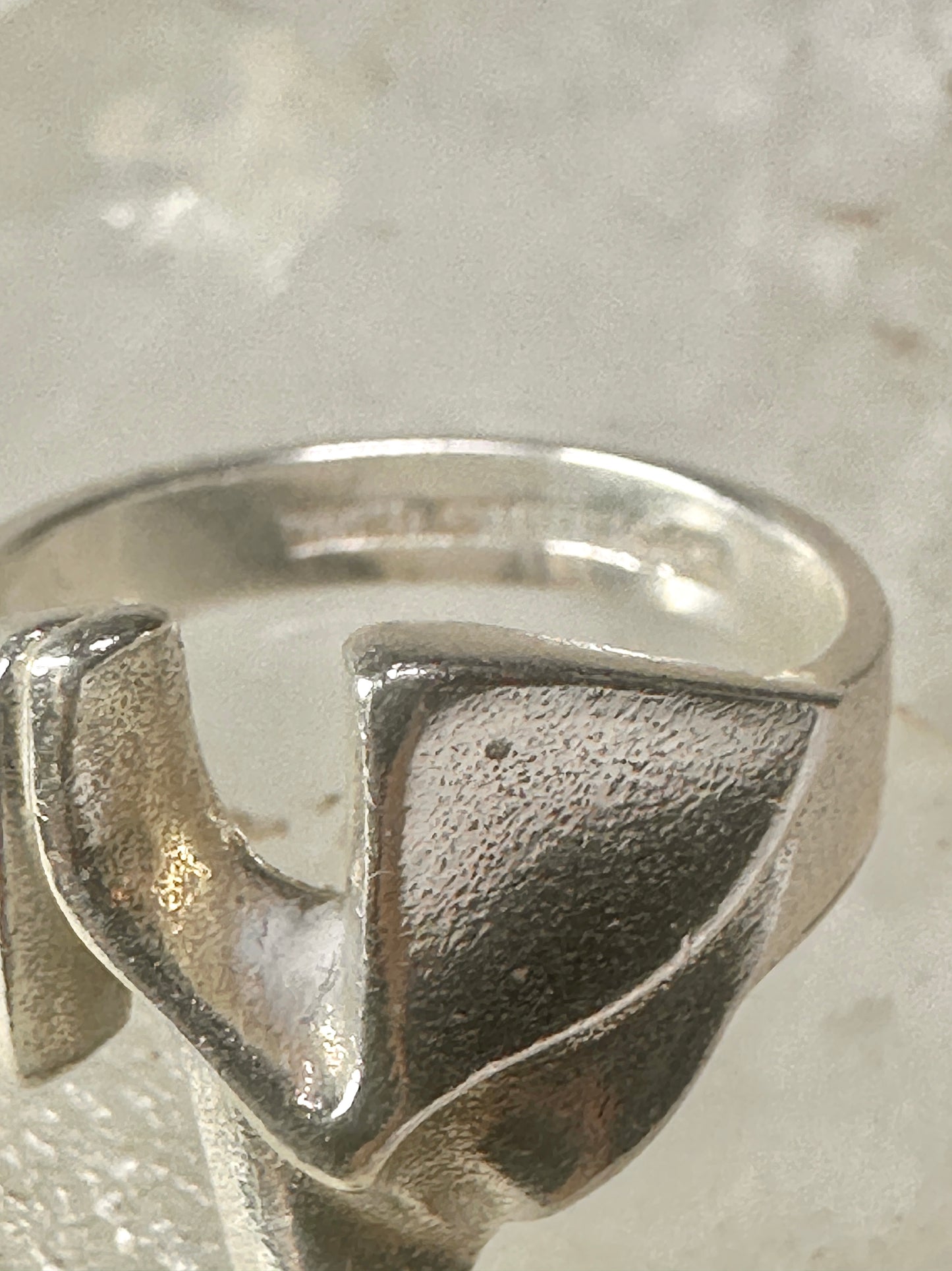 Bjorn Weckstrom ring size 6.25 band sterling silver women