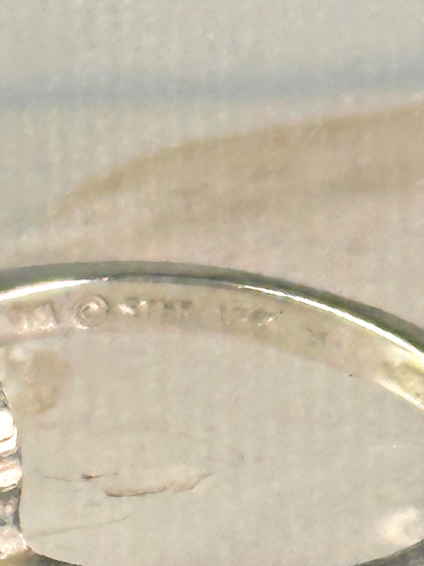 Black Hills Gold ring leaves band size 10 sterling silver women