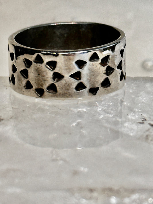 Sun ring celestial band size 6.50 sterling silver women girls boys