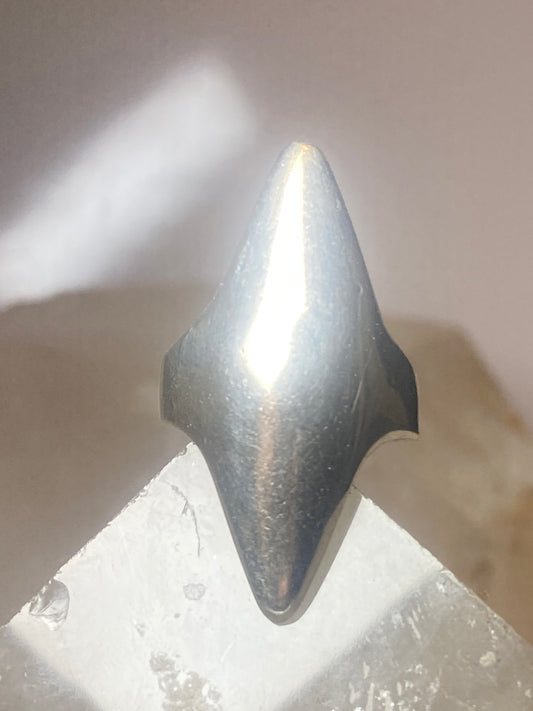 Knuckle ring size 6.50 boho long band sterling silver women