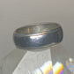 Vintage Plain ring size 6.25 wedding band stacker sterling silver Y