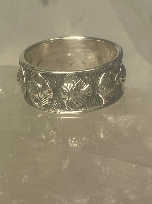 Fish Ring Fishes band fishermen fisherwomen sterling silver