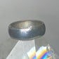 Vintage Plain ring size 6.25 wedding band stacker sterling silver Y