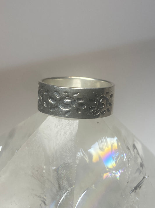 Celestial ring size 7.25 southwest sun band sterling silver women girls
