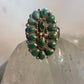 Turquoise ring size 6.25 Zuni Petite point southwest sterling silver girls women