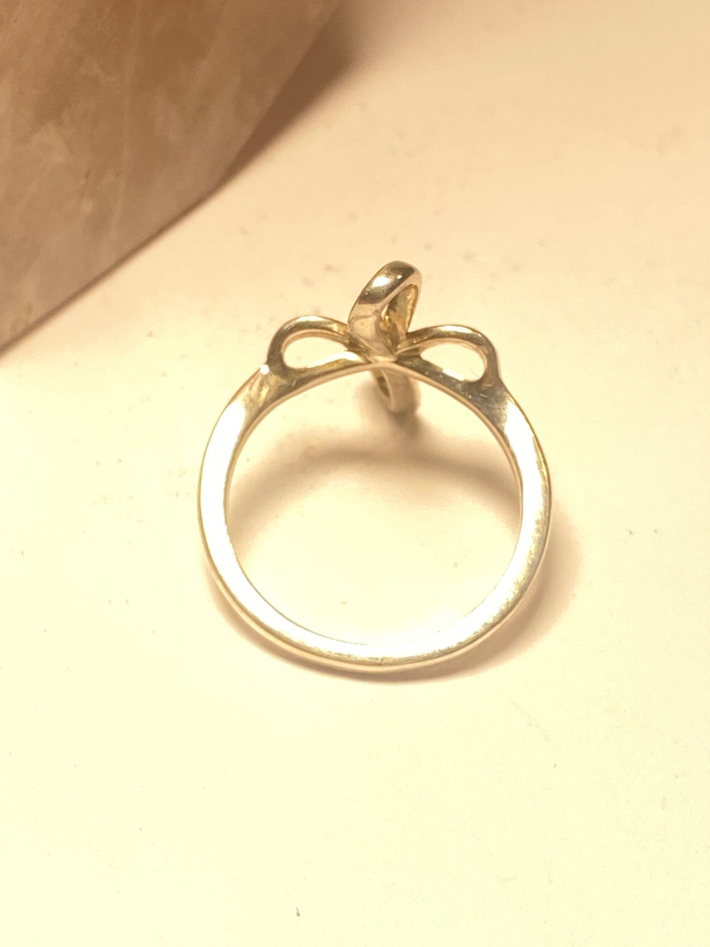 Cross ring religious band sterling silver women girls