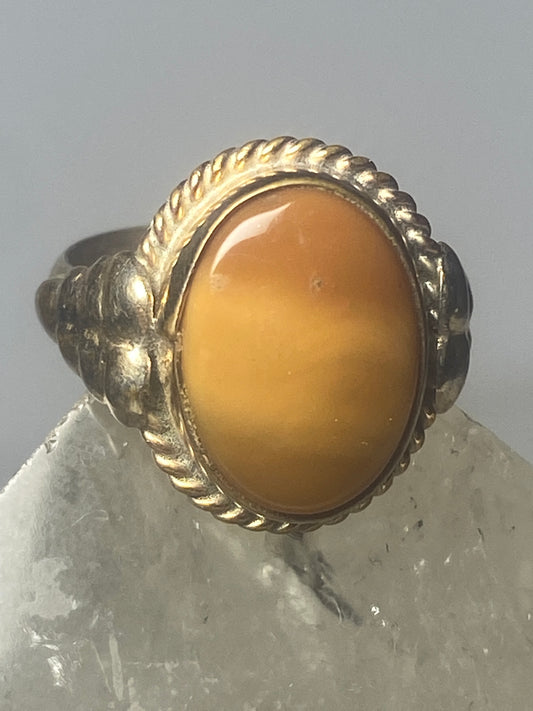Agate ? ring southwest pinky women girls