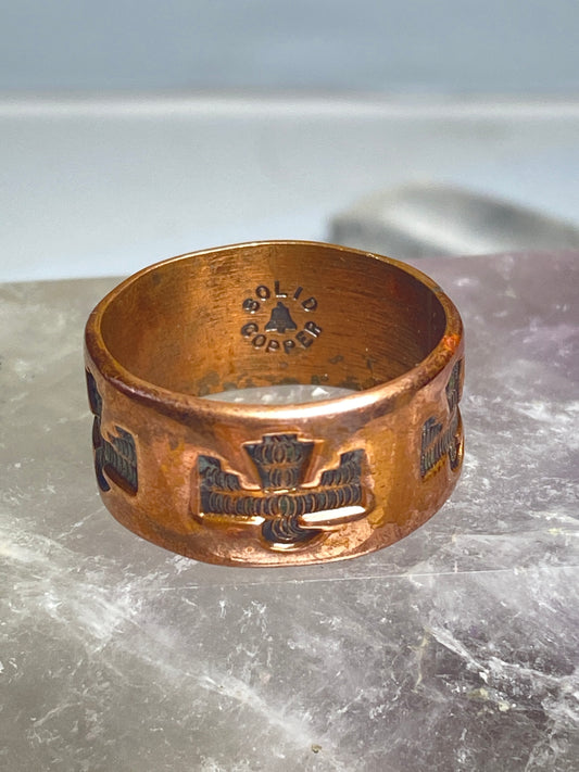 Phoenix ring southwest copper Navajo band women men