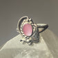 Mother of pearl Ring southwest pinky sterling silver women girl r