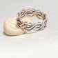 Waves Ring Rope Pinky Band sterling silver women girls