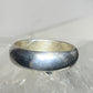Vintage Plain ring size 6.75 wedding band stacker sterling silver P