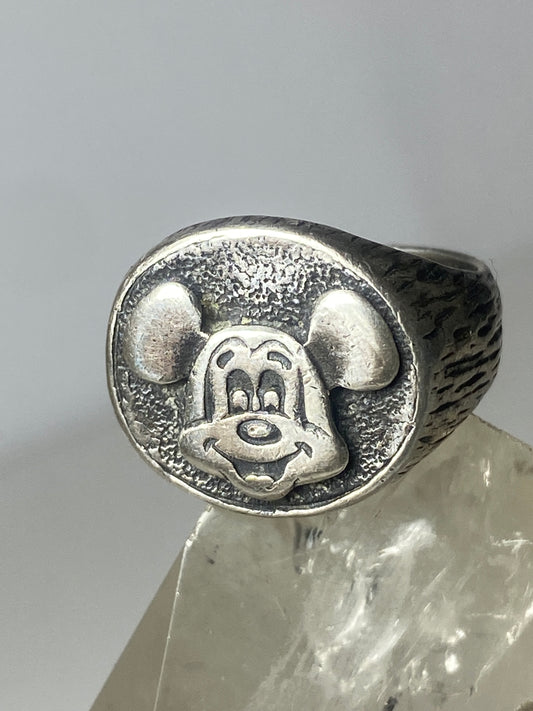 Mickey Mouse ring Walt Disney sterling silver women girls