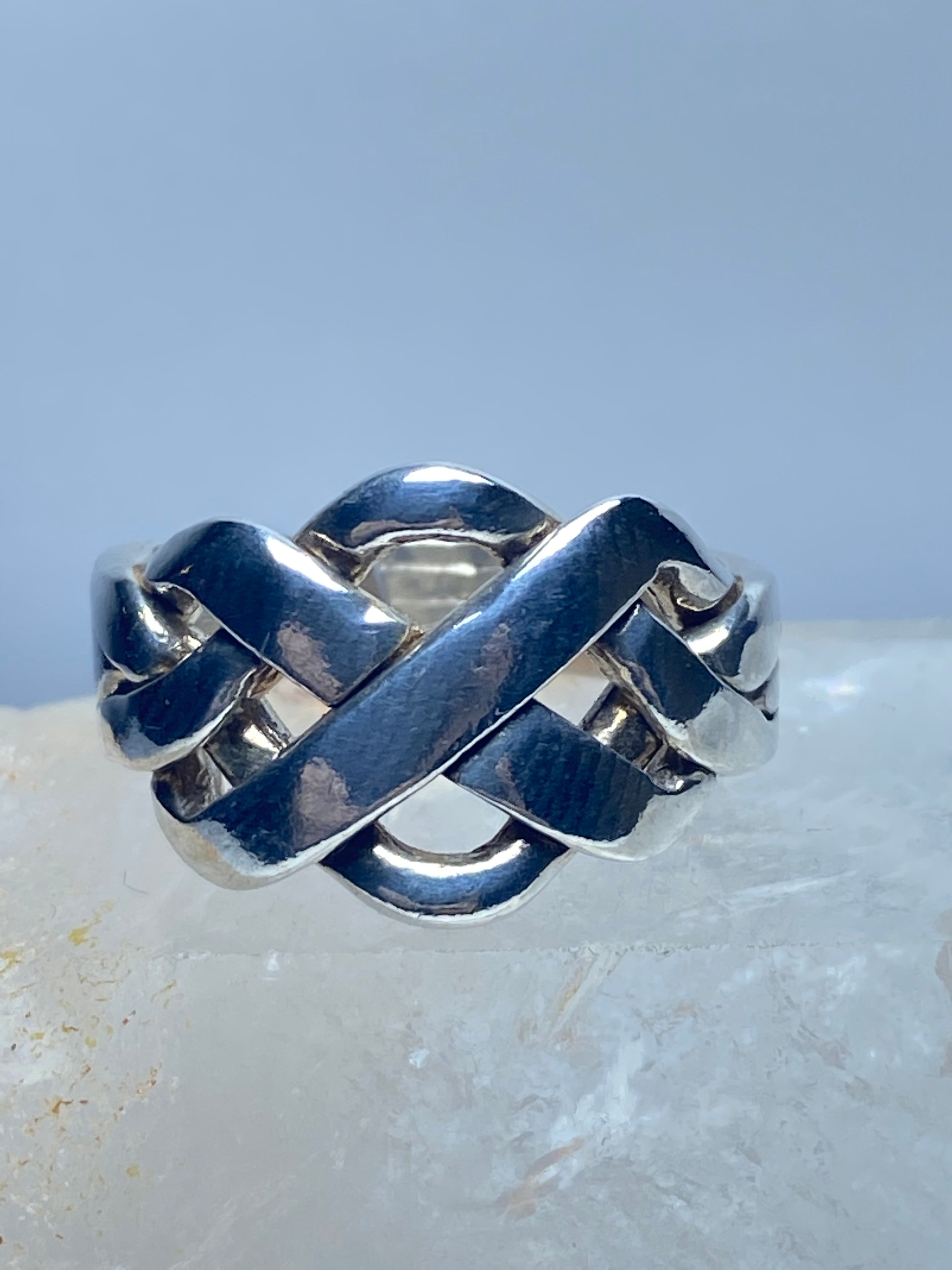 Celtic knot sale puzzle ring