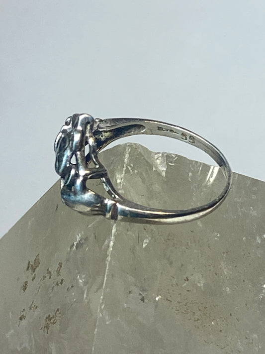 Mickey Mouse ring star band sterling silver women girls