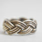 Rope ring Mexico women biker band sterling silver girls boys
