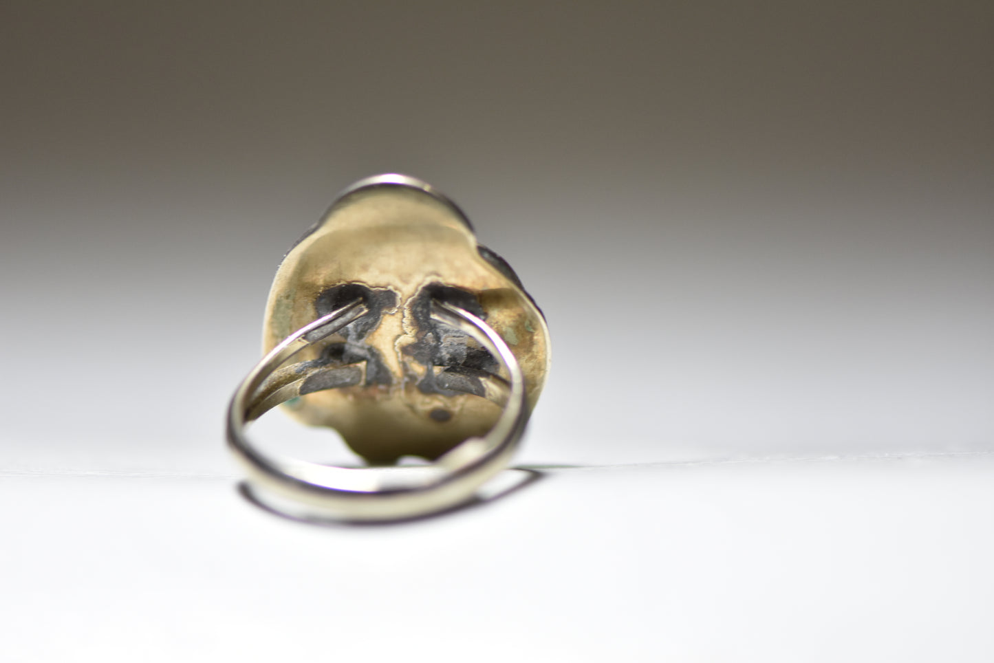 Turquoise Ring Navajo southwest feathers girls women sterling silver