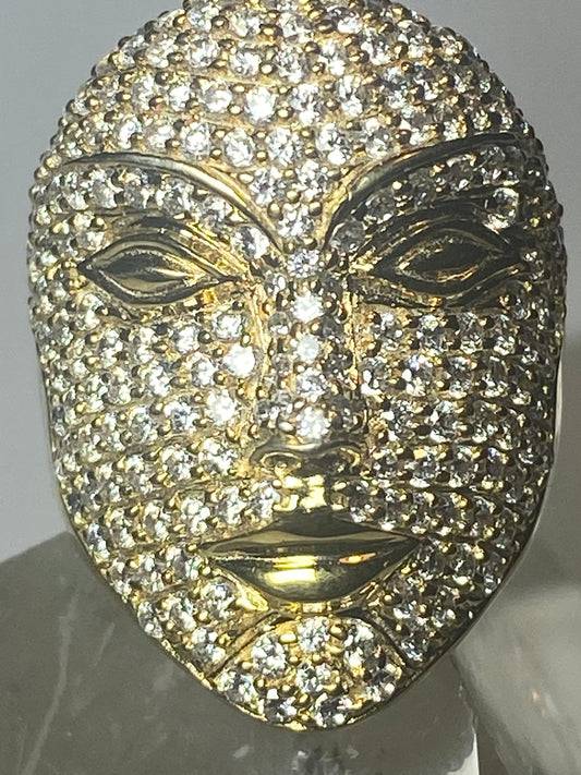 face ring sonia bitton sterling silver women girls Israel