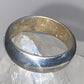 Vintage Plain ring size 6.75 wedding band stacker sterling silver P