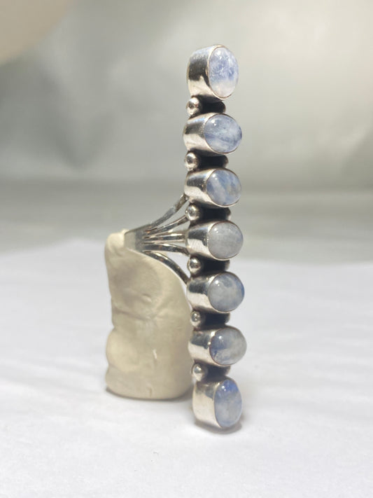 long moonstone ring southwest sterling silver women girls