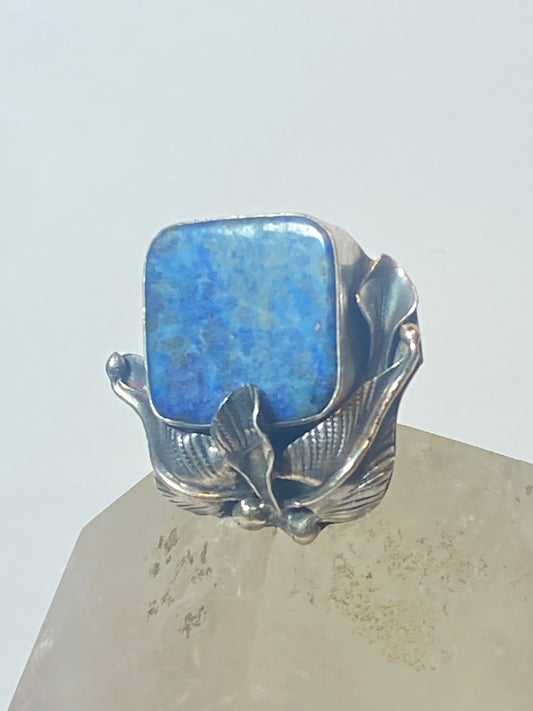 Sodalite ring southwest sterling silver women girls