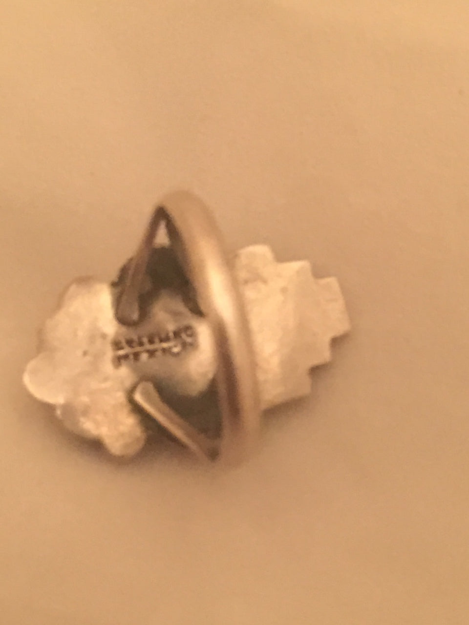 Vintage Sterling Silver Tiger Eye Ring Signed Mexico Size 8.50 4.3g