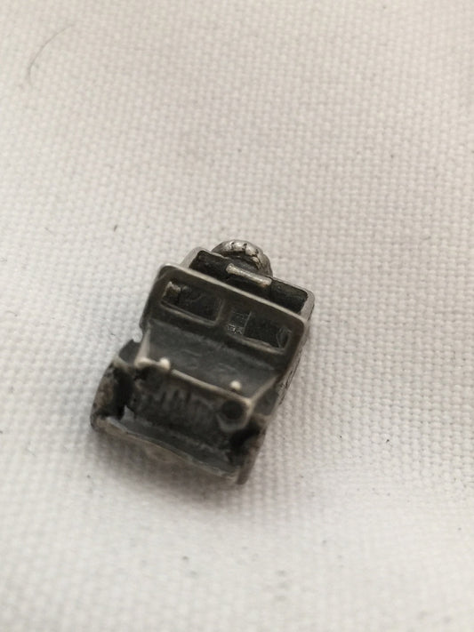 Vintage Sterling Silver Jeep Charm from the 1940's