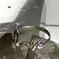 "Love " ring  word  band size 8.50  sterling silver women