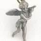 Angel w Bird Charm Sterling Silver Vintage