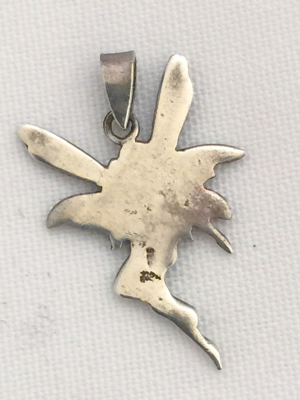 Fairy Charm or Small Pendant Sterling Silver Vintage