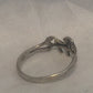 Vintage Sterling Silver Horse Ring  Pinky Child  Size 3.25   .8g