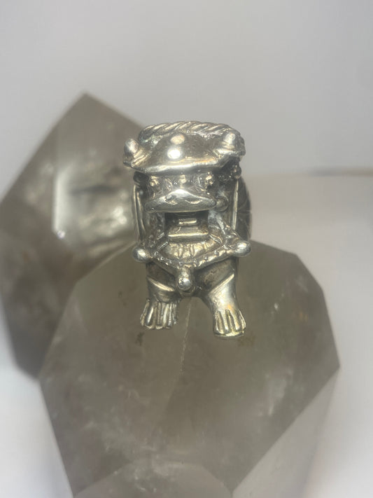 Kachina ring figurative sterling silver men women