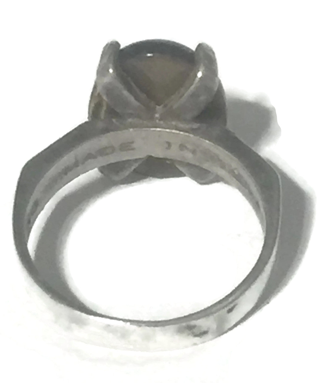 Tiger Eye Ring Sterling Silver Israel Size 5.5