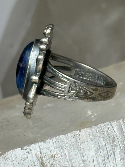 Foil Art ring Southwest size 5.75 sterling silver women