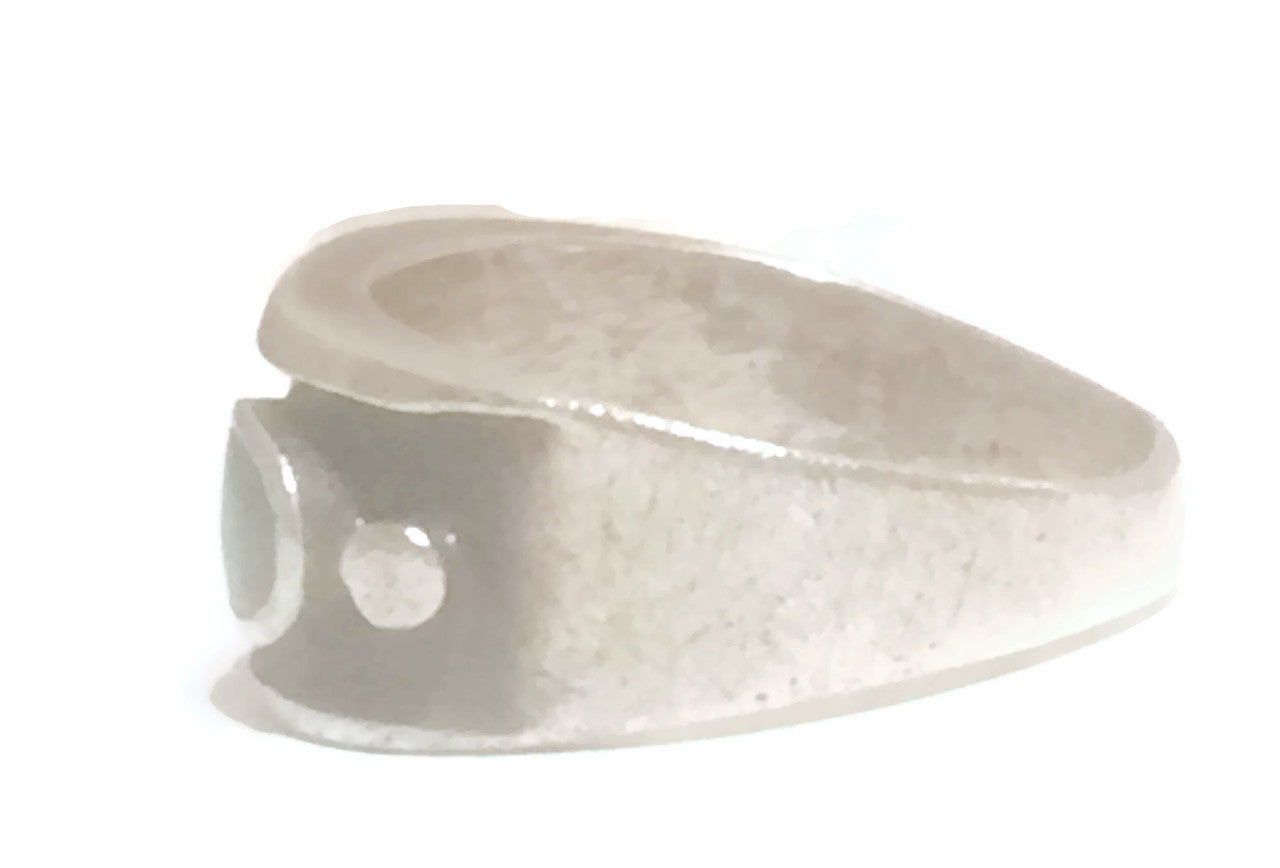 Turquoise Band Southwest Sterling Silver Ring Size 8