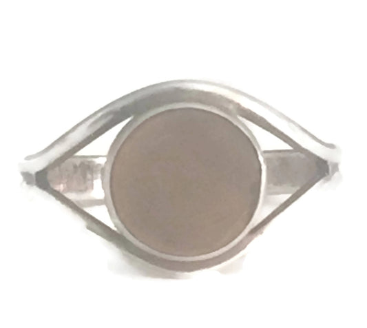 Tiger Eye Ring Southwest Sterling Silver Size 5