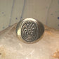 Man in Maze ring Hopi band size 9.75 sterling silver women men