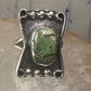 Turquoise Navajo size 7.25 sterling silver women