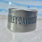 Harley Davidson ring biker motorcycle Mexico band size 8.75 sterling silver women men