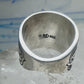 Carolyn Pollack Relios Vintage Sterling Silver Wide Stamped Cigar Band Ring Size 6.75 10.6g 925