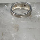 Black Hills Gold ring leaves wedding band size 6.75 sterling silver women men