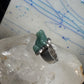 Vintage Frog ring Sajen Jade size 6 sterling silver women