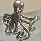 Octopus ring kabana ocean beach sterling silver size 7.75 women