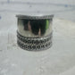 Cigar band Wide Ring band size 5 sterling silver women girls