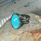 Carolyn Pollock ring Eagle turquoise band sterling silver size 10 women men